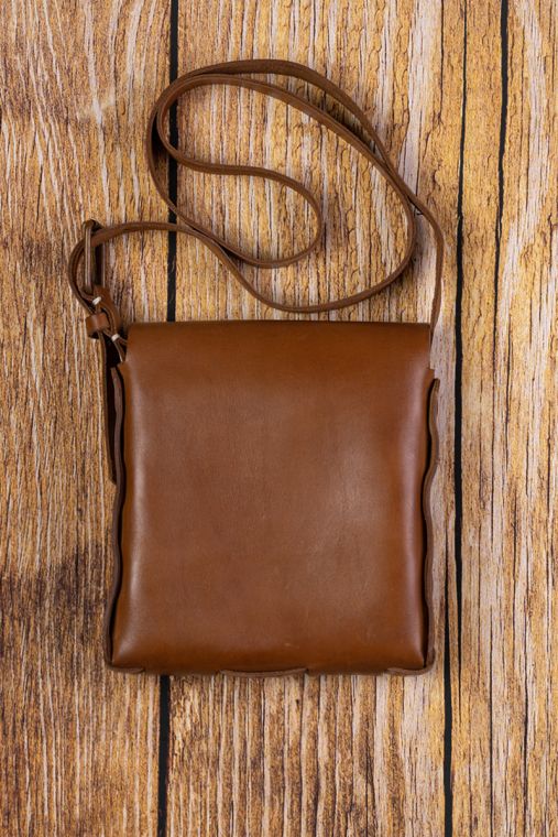 Geanta de umar handmade din piele naturala URBAN BAG The Compact Messenger